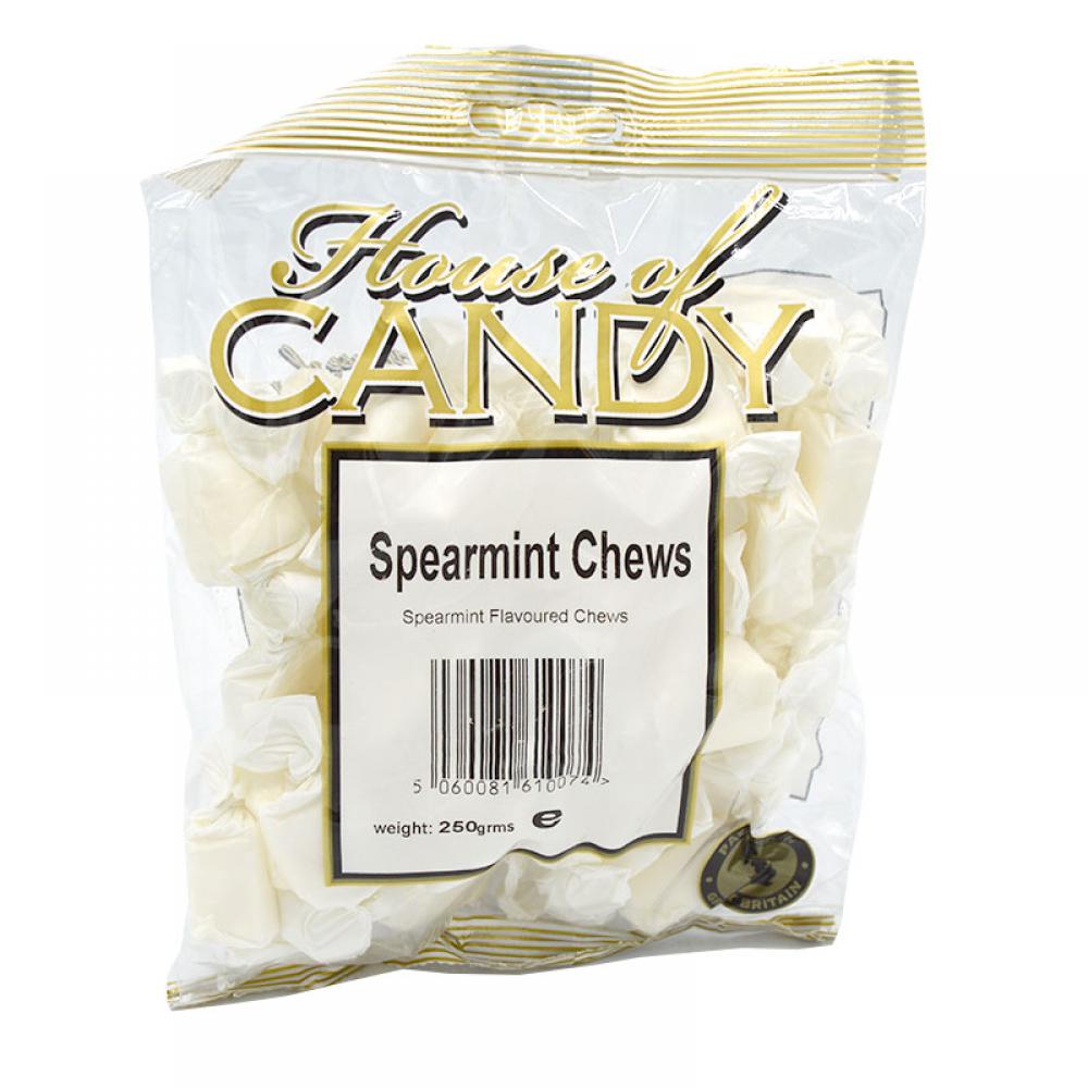 House Of Candy Spearmint Chews 250g