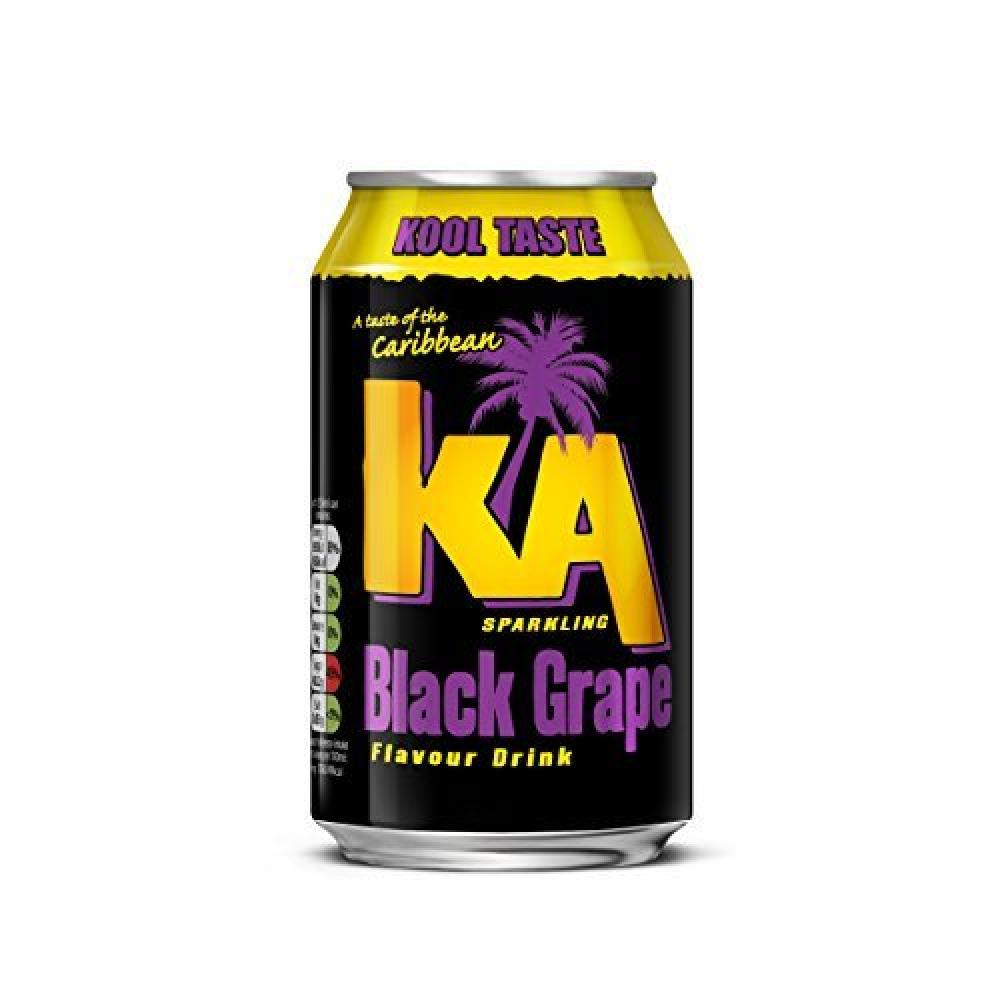 KA Sparkling Black Grape Can 330 ml | Approved Food