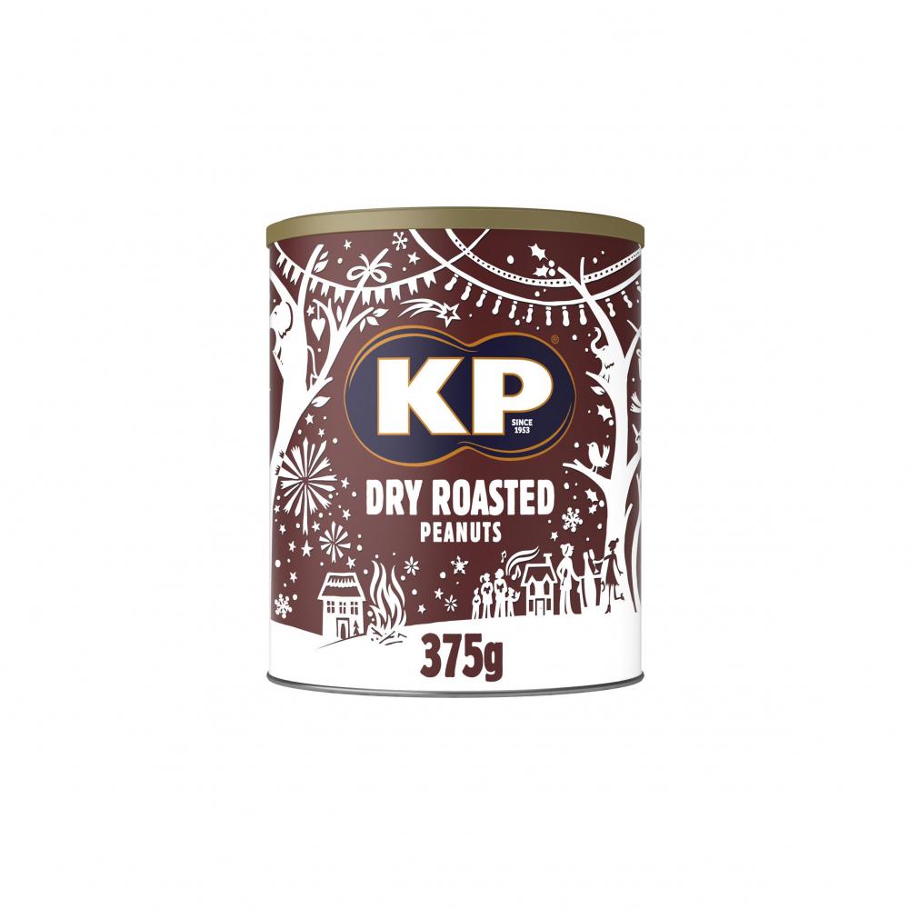 Kp Dry Roasted Peanuts 375g