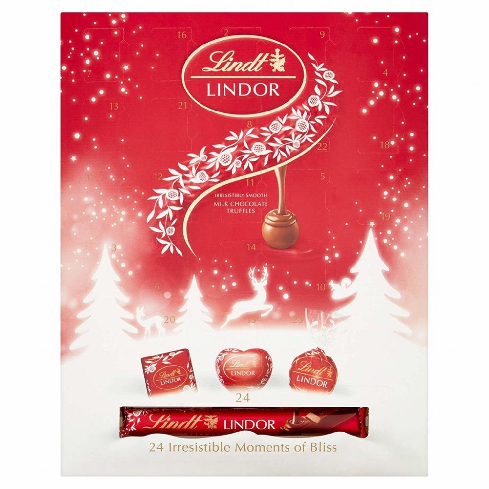 Lindt Lindor Milk Chocolate Advent Calendar 315g