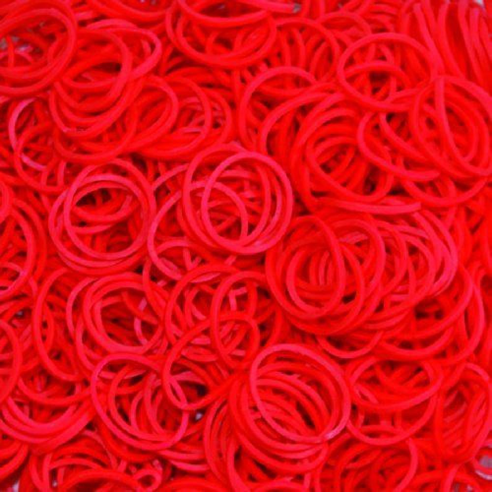 Loom Bands Red 300 Pack