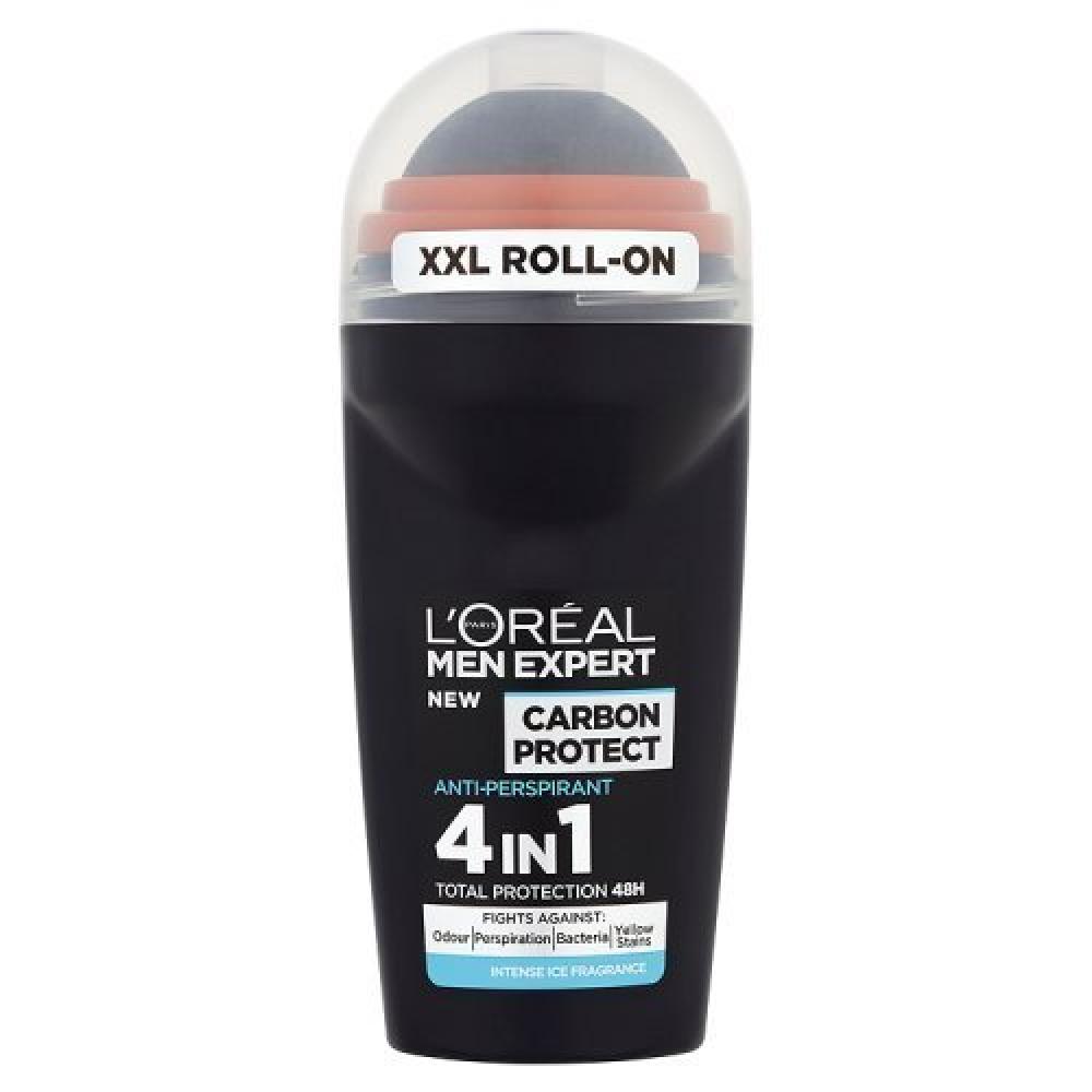 Loreal Paris Men Expert Carbon Protect 48H Anti-Perspirant Roll-On Deodorant 50 ml
