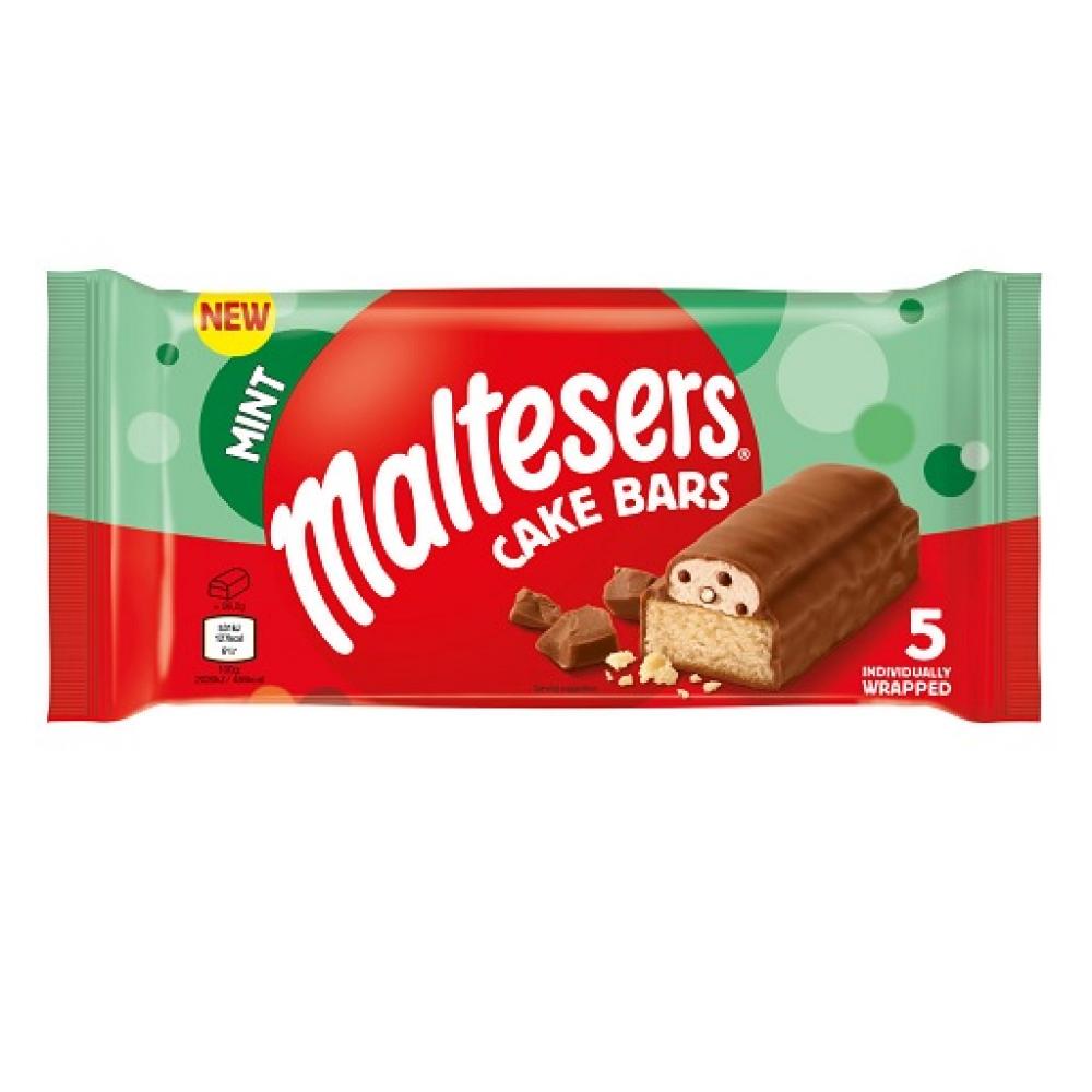 Maltesers Mint Cake Bars 5 Pack