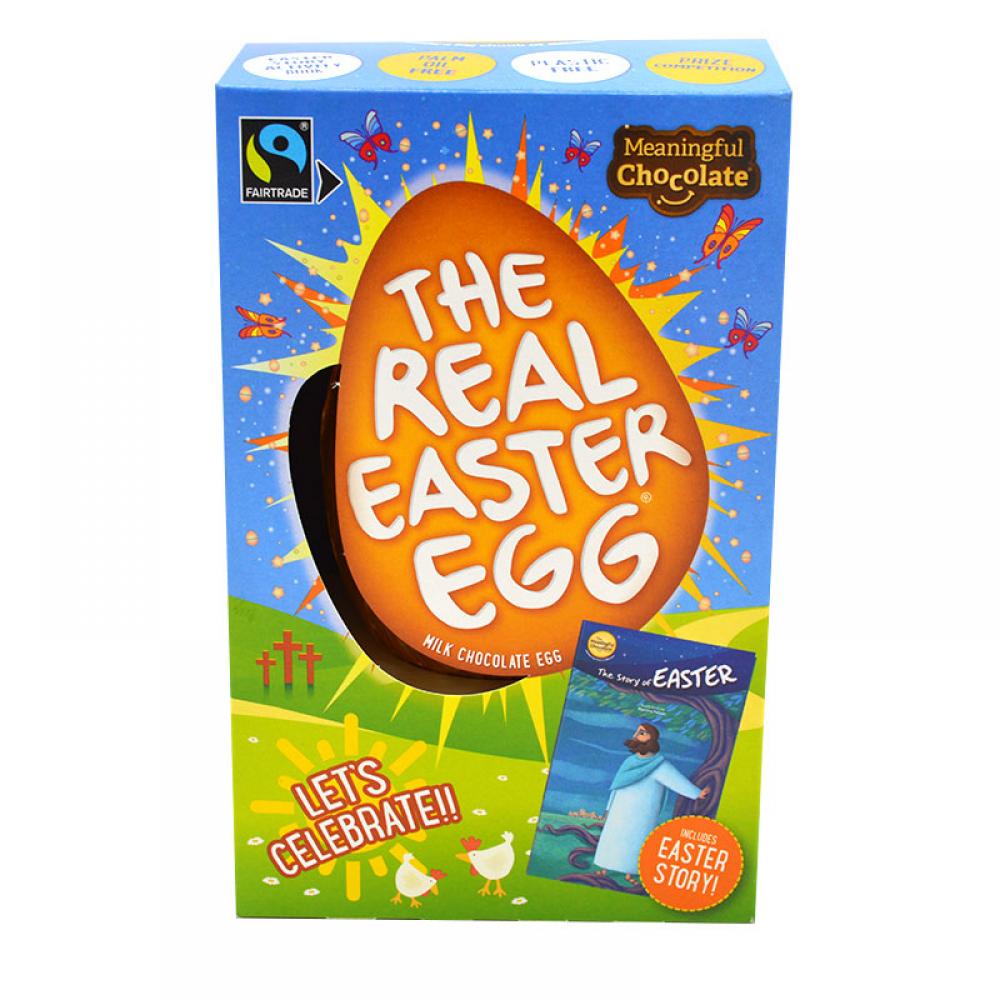 Meaningful Chocolate The Real Milk Chocolate Easter Egg 150g