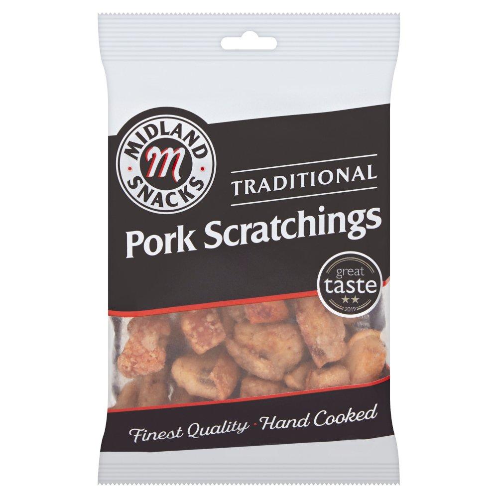 Midland Snacks Pork Scratchings 70g