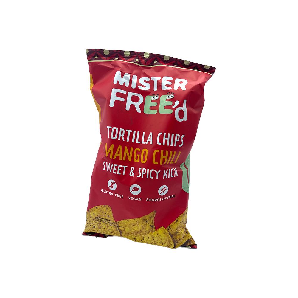 Mister FreeD Tortilla Chips Mango Chilli Sweet and Spicy 135g
