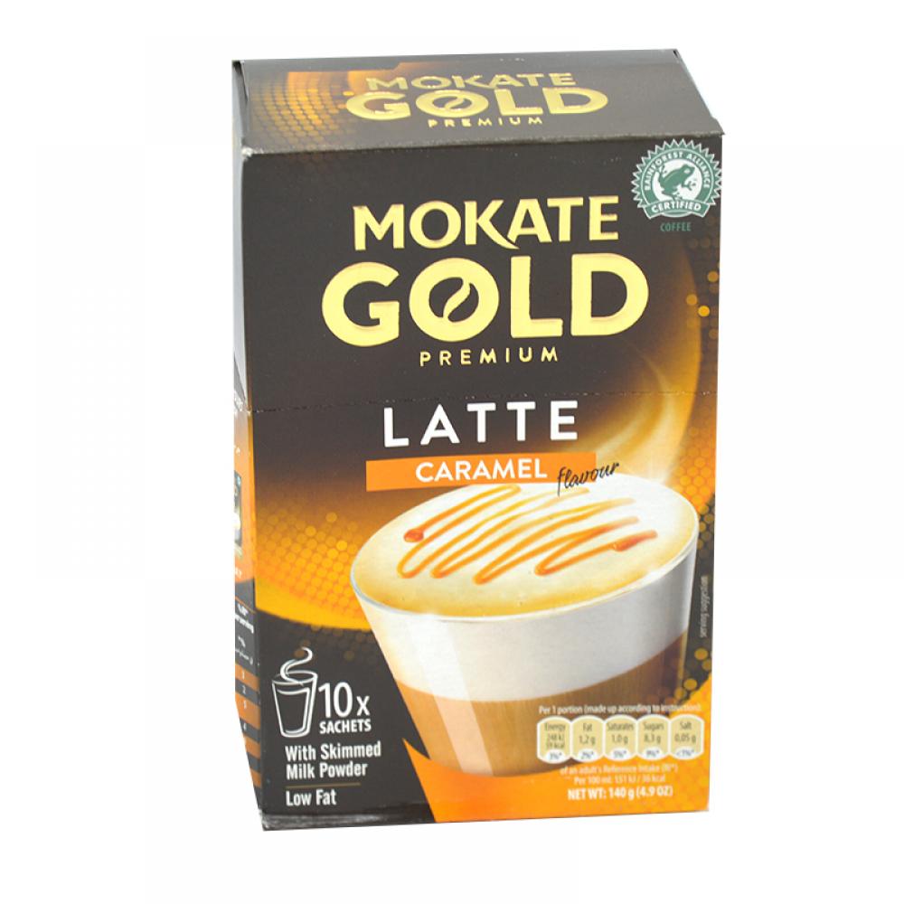 Mokate Gold Premium Latte Caramel 140g