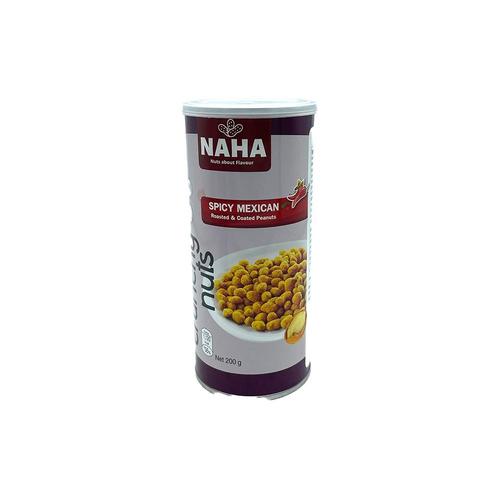 Naha Spicy Mexican Roasted and Coated Peanuts 200g