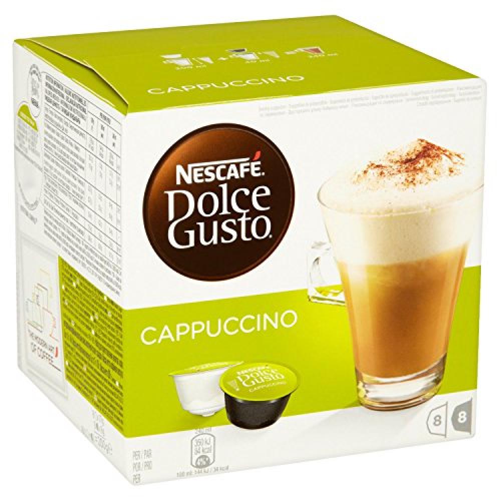 FLASH DEAL Nescafe Dolce Gusto Cappuccino 16 Capsules | Approved Food