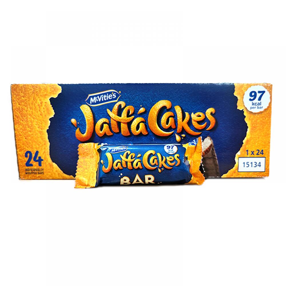 CASE PRICE  McVities Jaffa Cakes Bars 24 Pack