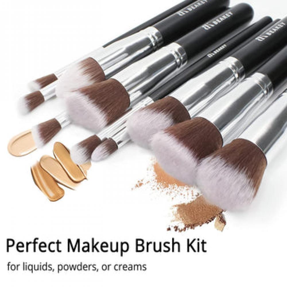 Nicute Makeup Brushes Set 12 Pcs with Case