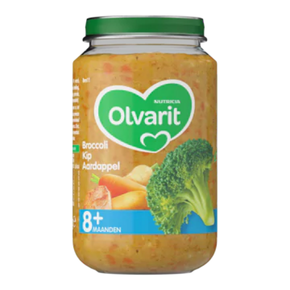 Olvarit Broccoli Chicken and Potato 8 Months Plus 200g