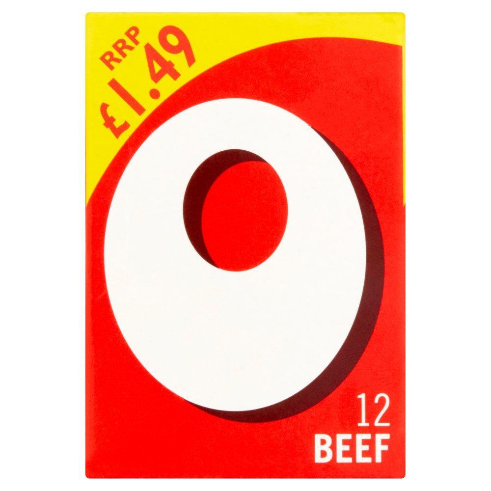 Oxo 12 Beef Stock Cubes | Approved Food