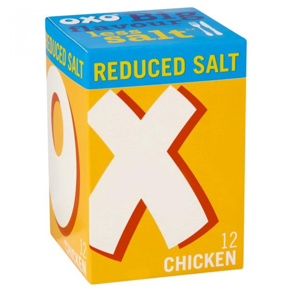 SALE  Oxo 12 Chicken Stock Cubes Reduced Salt