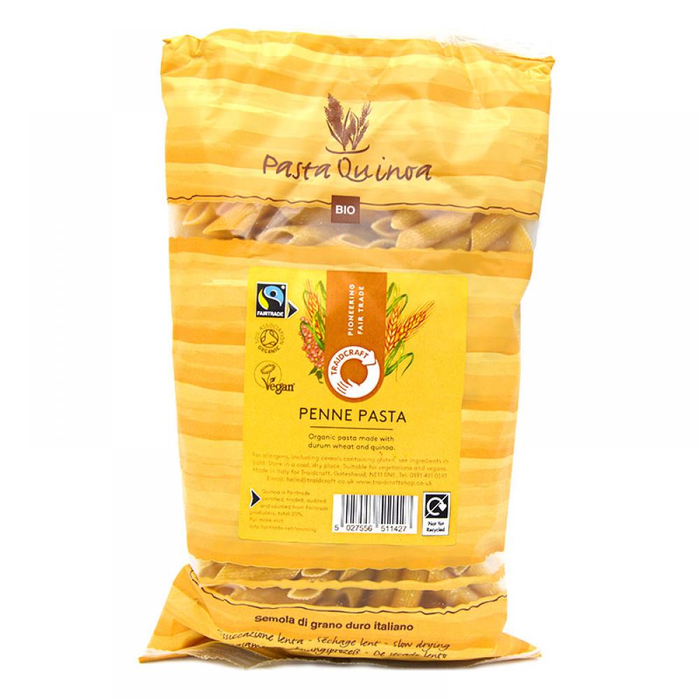 10P DEAL  Pasta Quinoa Fairtrade Penne Pasta 500g
