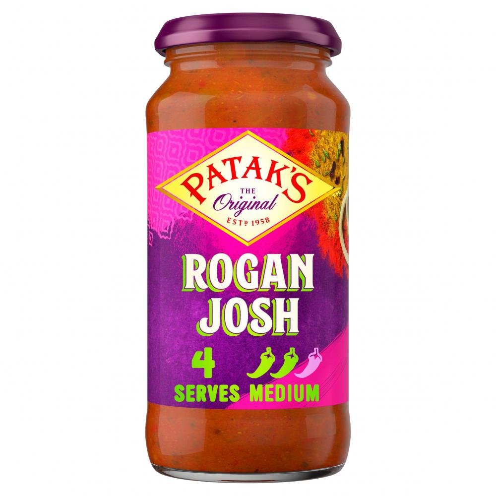 Pataks Rogan Josh Cooking Sauce 450g