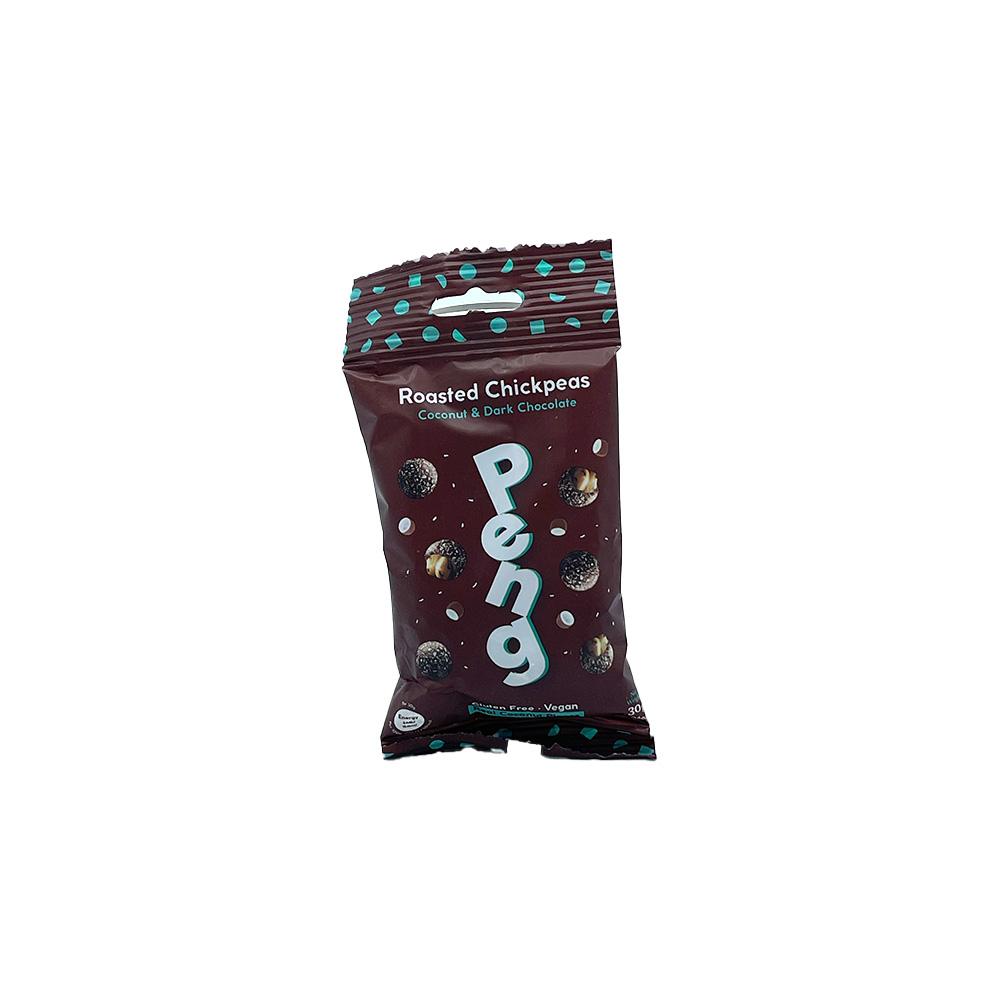 Peng Roasted Chickpeas Coconut and Dark Chocolate 30g