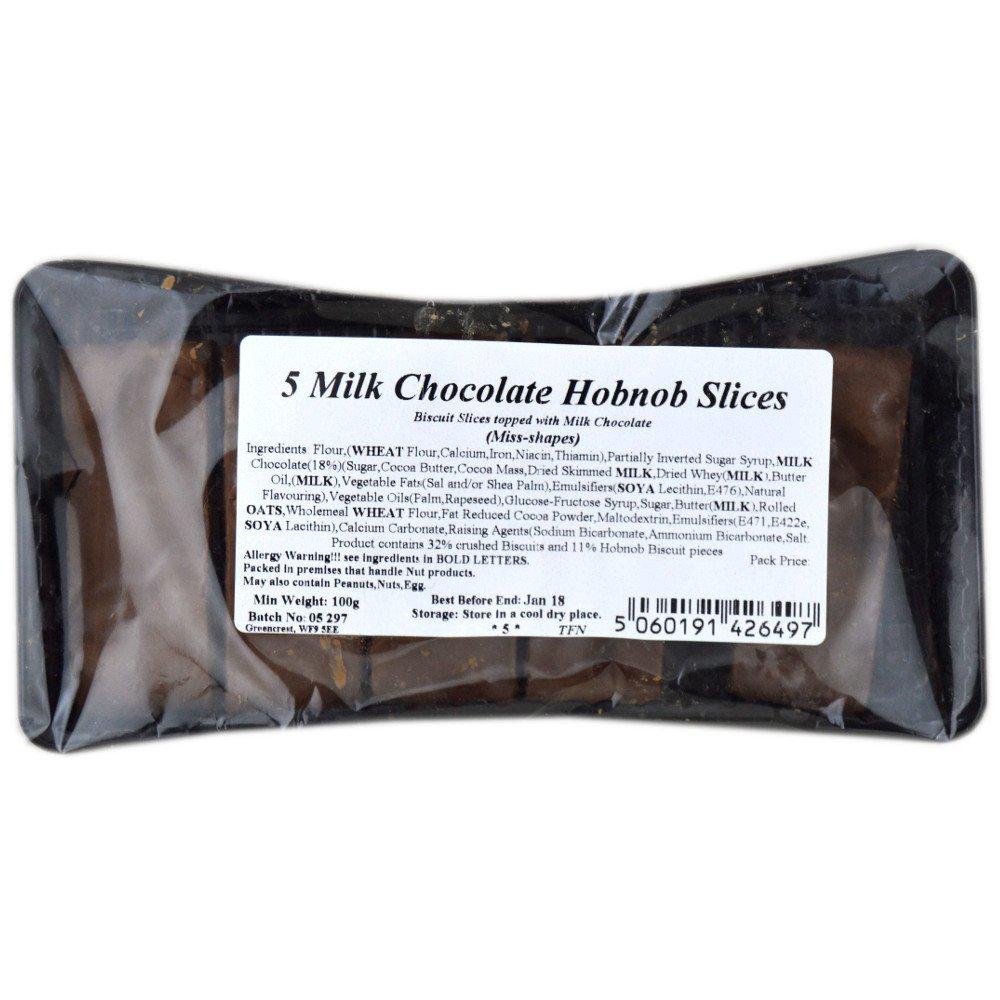 Perfectly Good 5 Milk Chocolate Hobnob Slices 100g ...