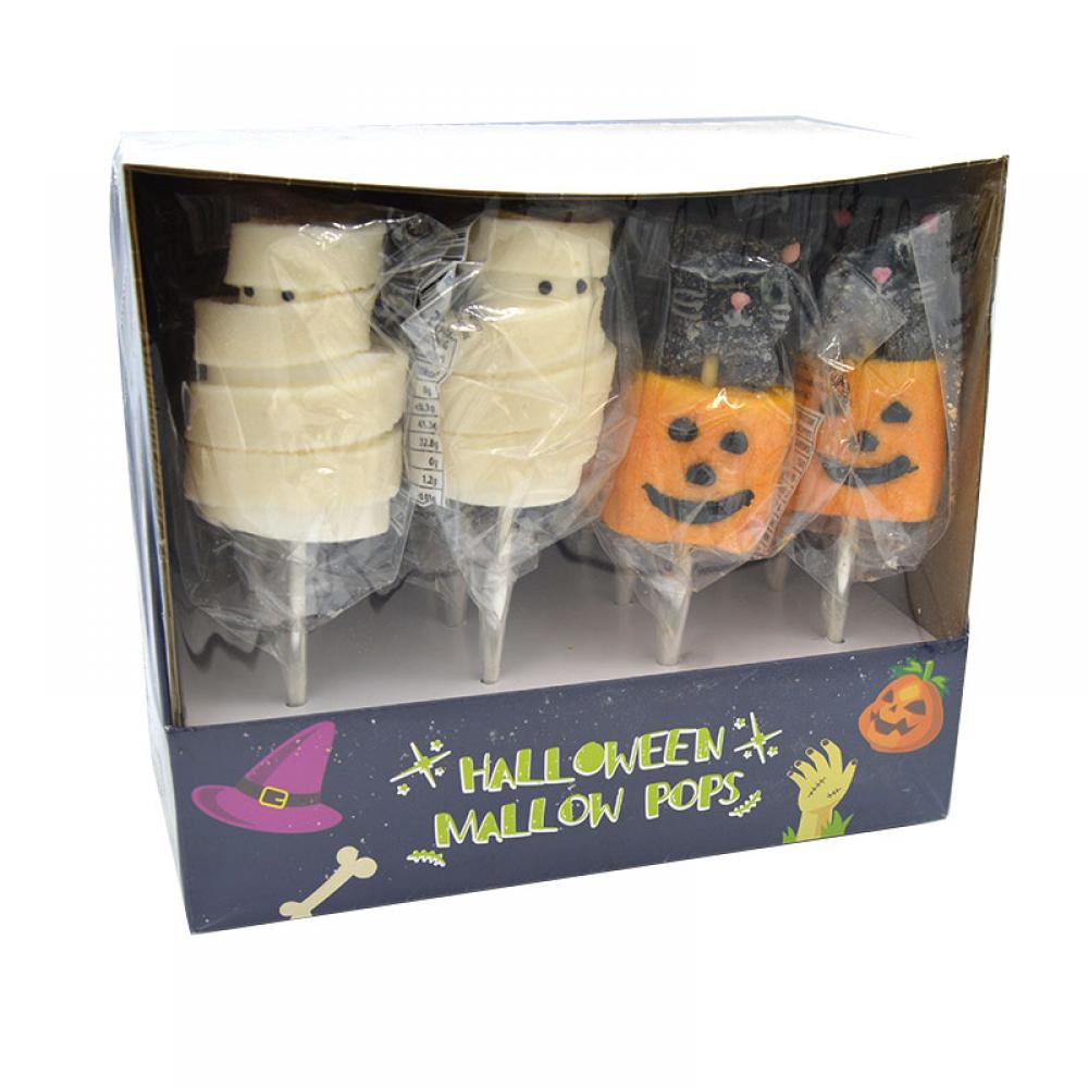 SALE CASE PRICE  De Identified Halloween Mallow Pops 12 x 50g