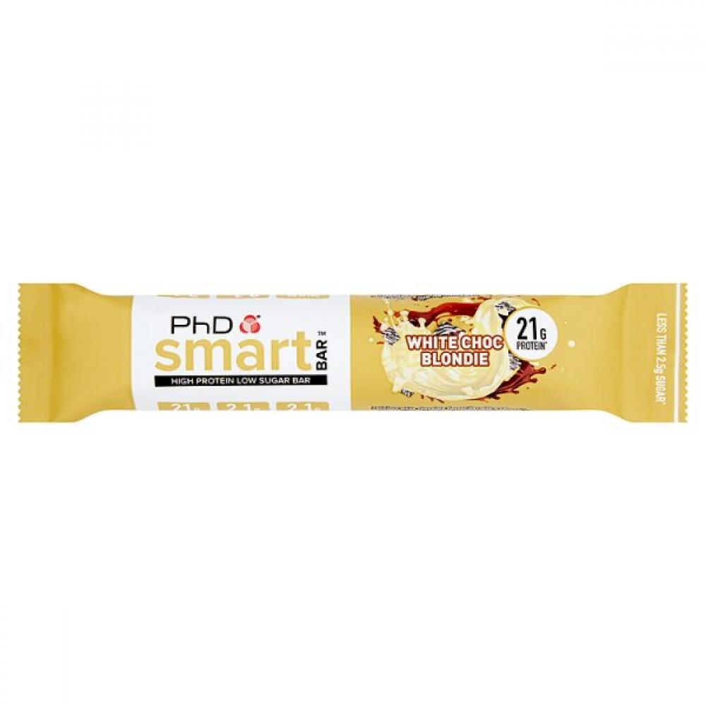 PhD Smart Bar-High Protein Low Sugar White Choc Blondie 64 g