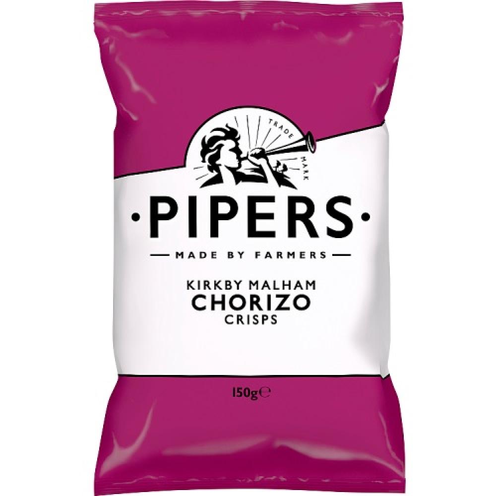 Pipers Crisps Kirkby Malham Chorizo 150g