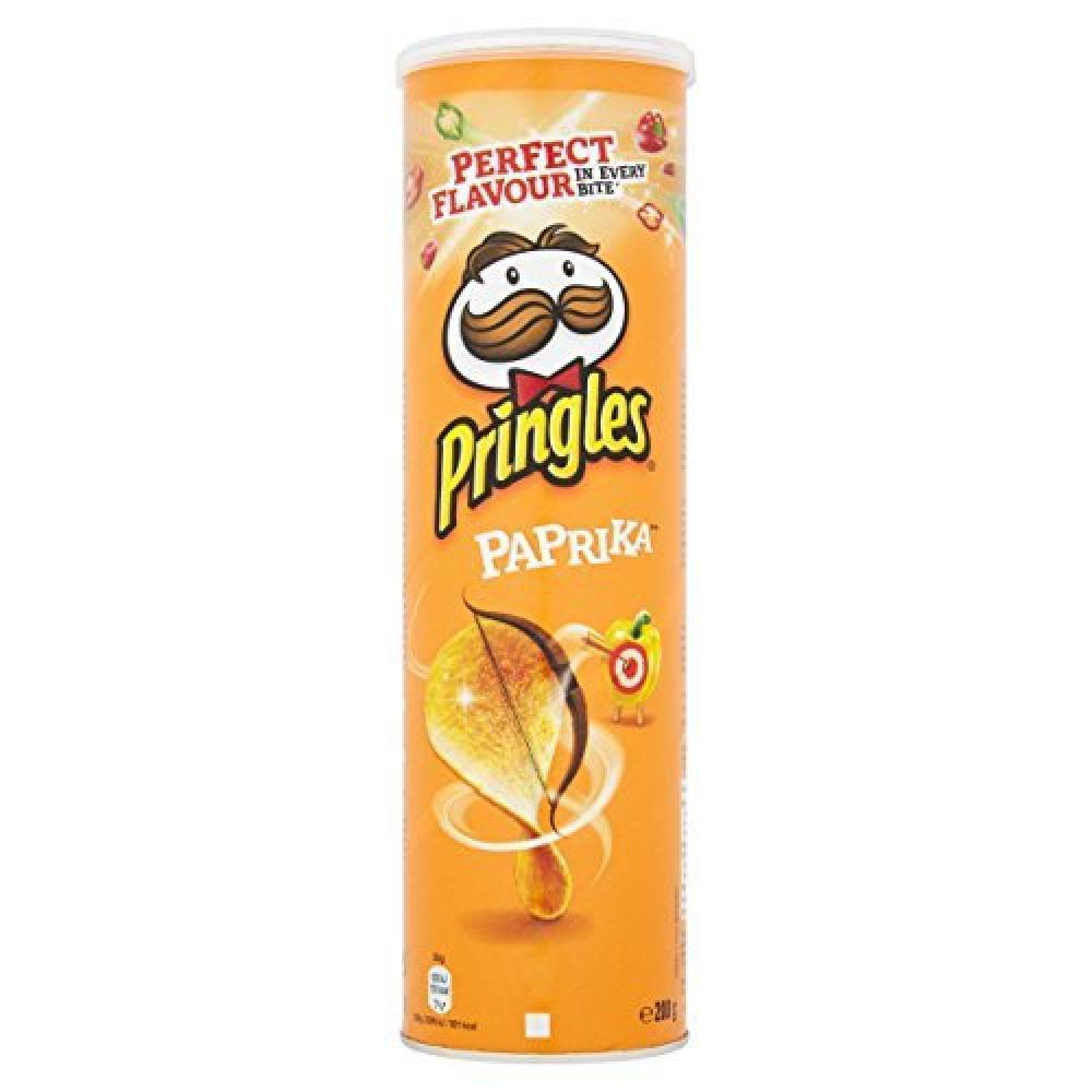 Pringles Paprika Crisps 200g | Approved Food