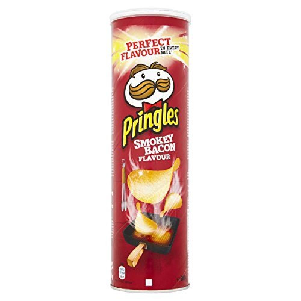 Pringles Smokey Bacon Crisps 200g | Approved Food