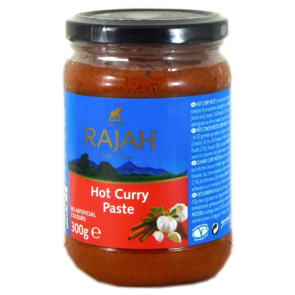 Rajah Hot Curry Paste 300g | Approved Food