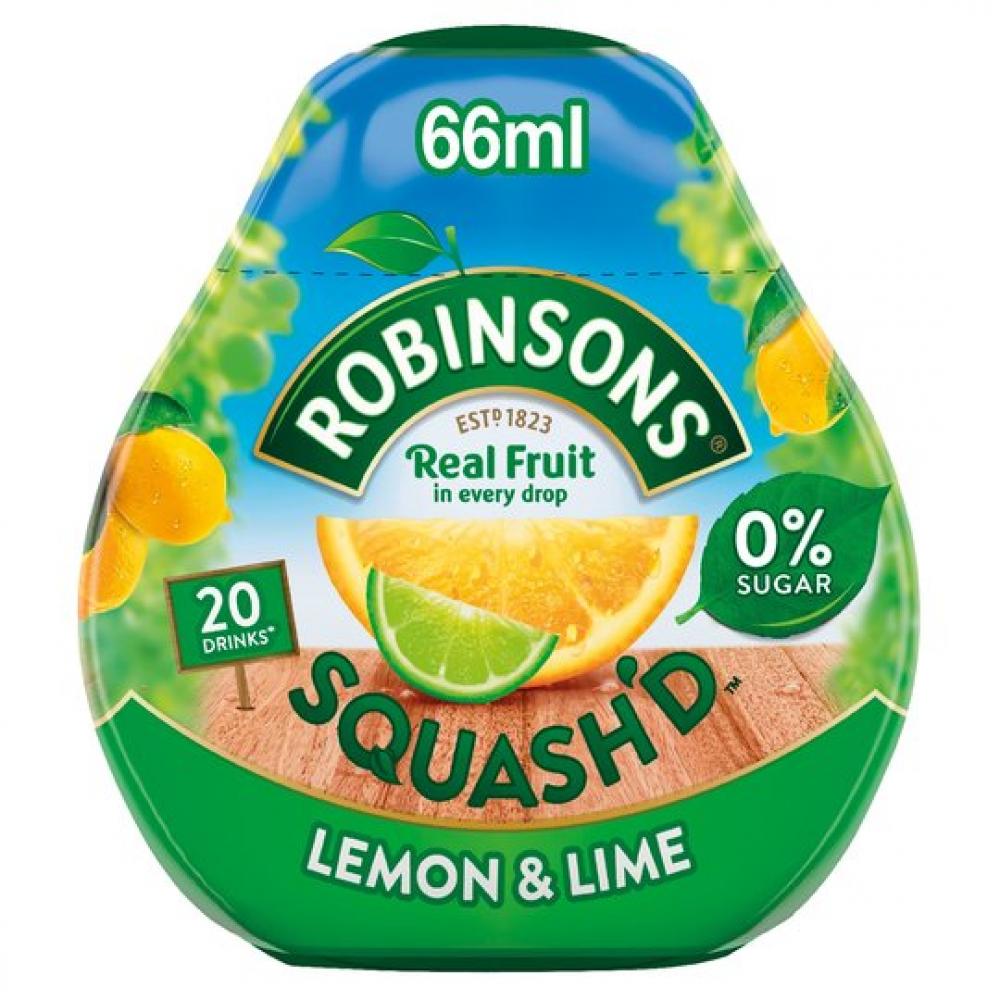 Robinsons Squashd Lemon and Lime 66ml