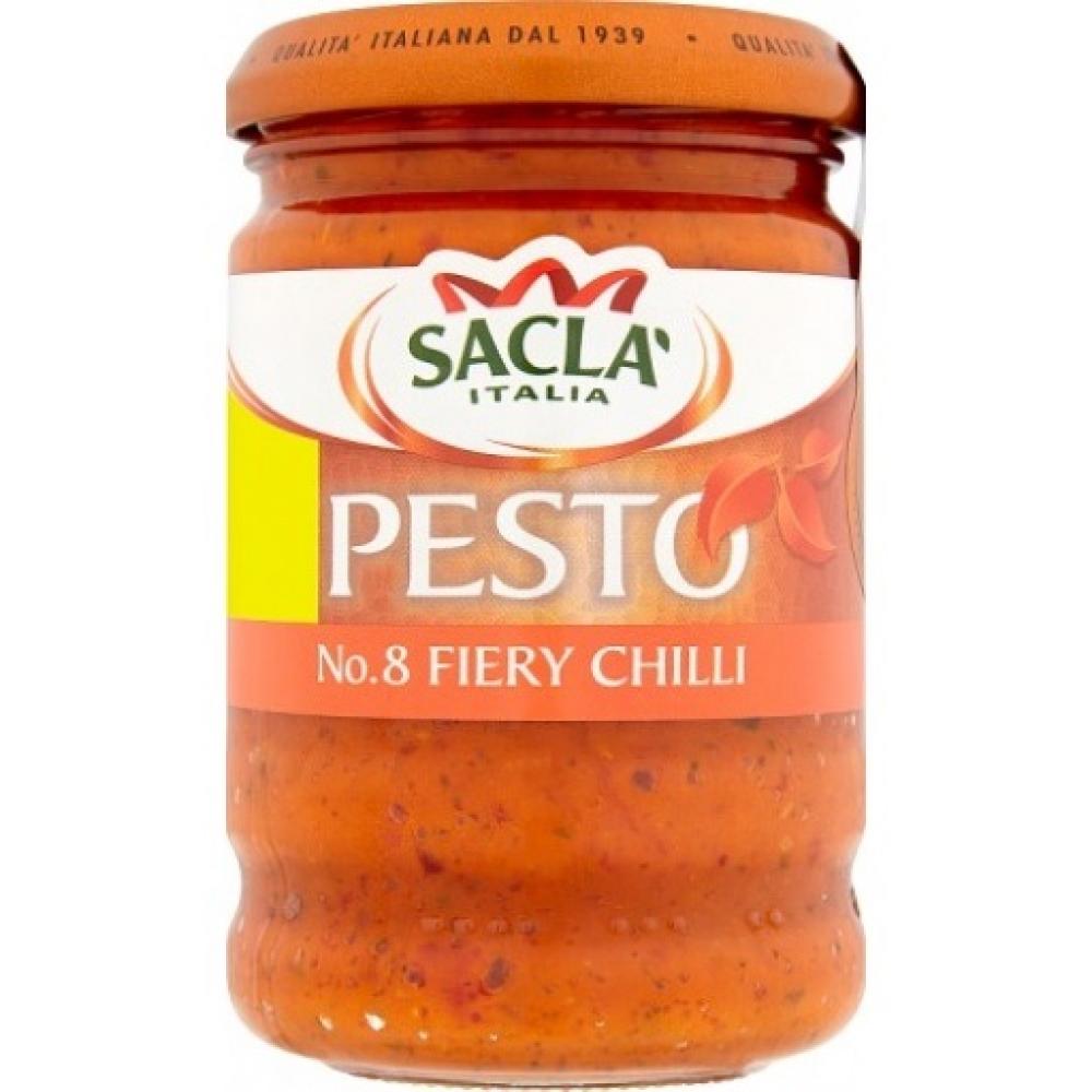 Sacla Pesto Fiery Chilli 190g