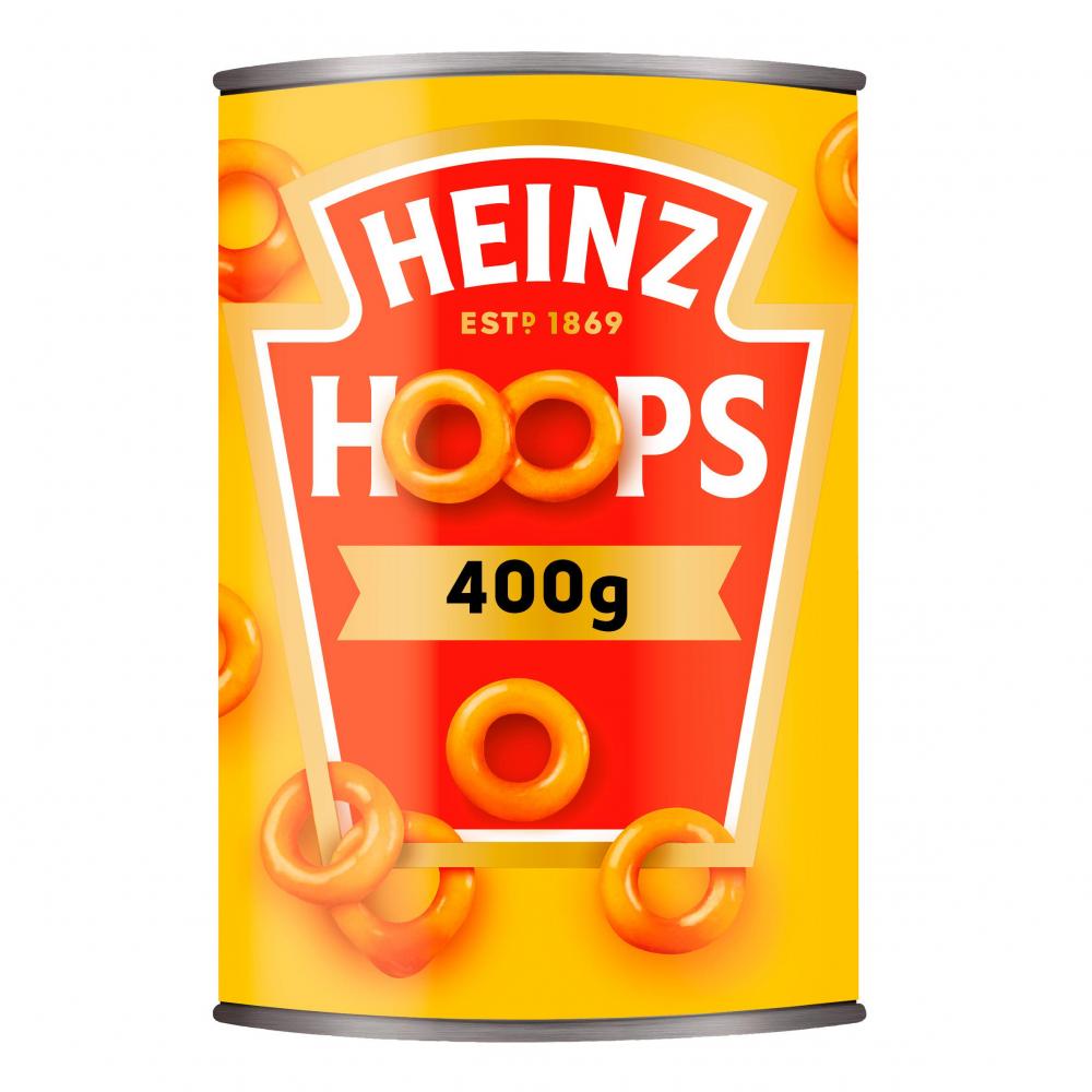 SALE  Heinz Hoops In Tomato Sauce 400g