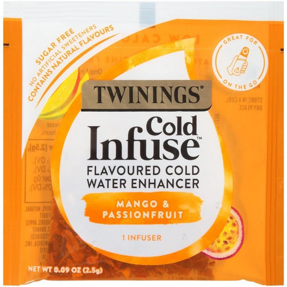 Twinings Cold Infuse Flavored Water Enhancer Mango and Passionfruit Sachet 2.5g