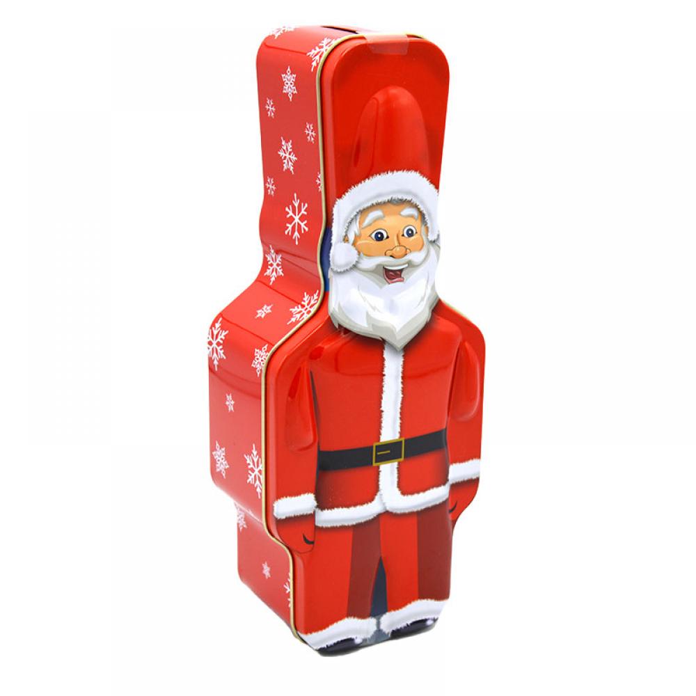 Santa Festive Gift Tin With Hot Chocolate and Marshmallows