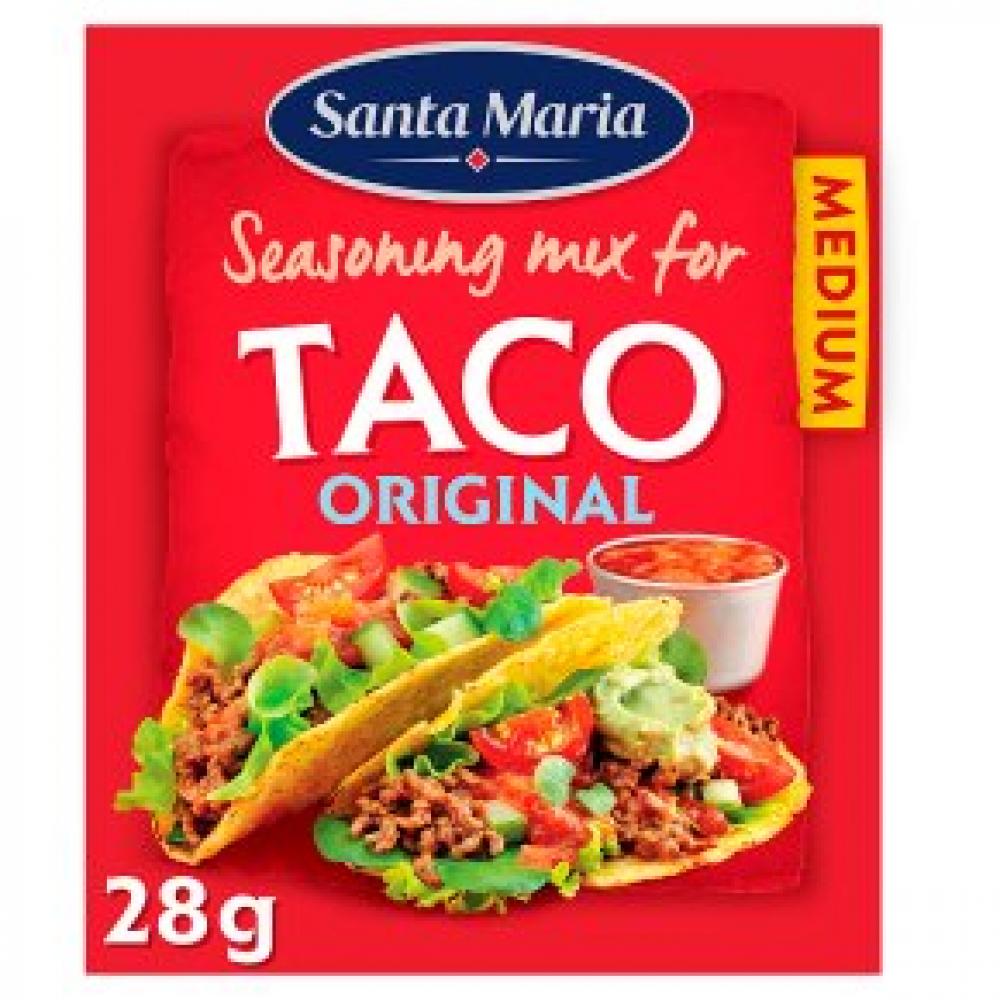 Santa Maria Taco Seasoning Mix Medium 28g