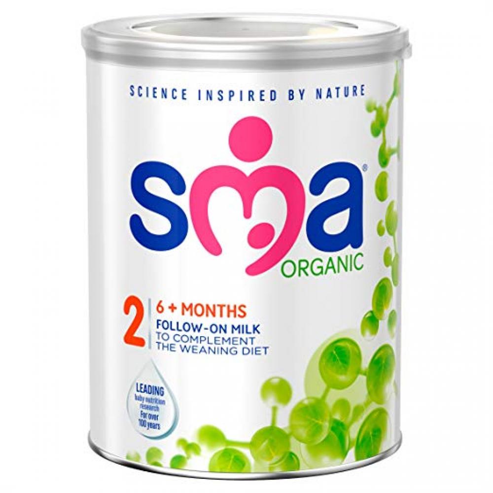 SMA Organic Follow-on Milk from 6 Months 800g