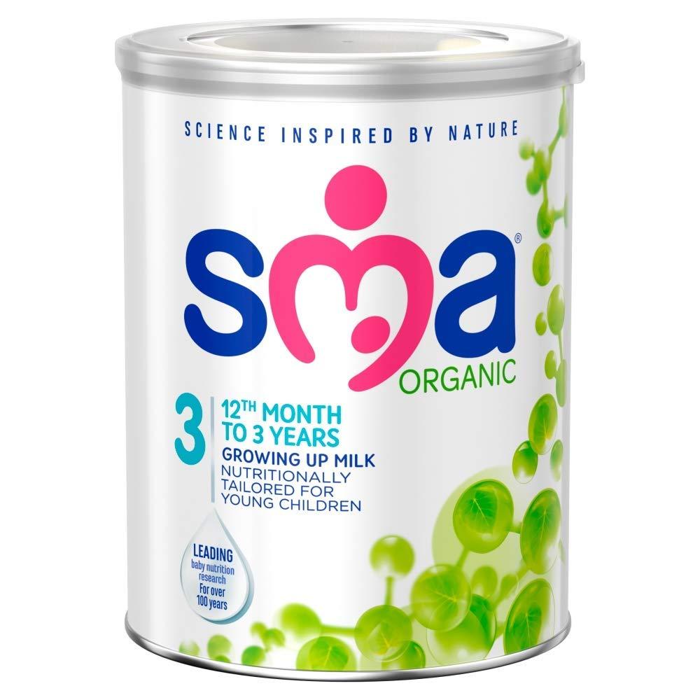SMA Organic Growing Up Milk1 to 3 Years 800g