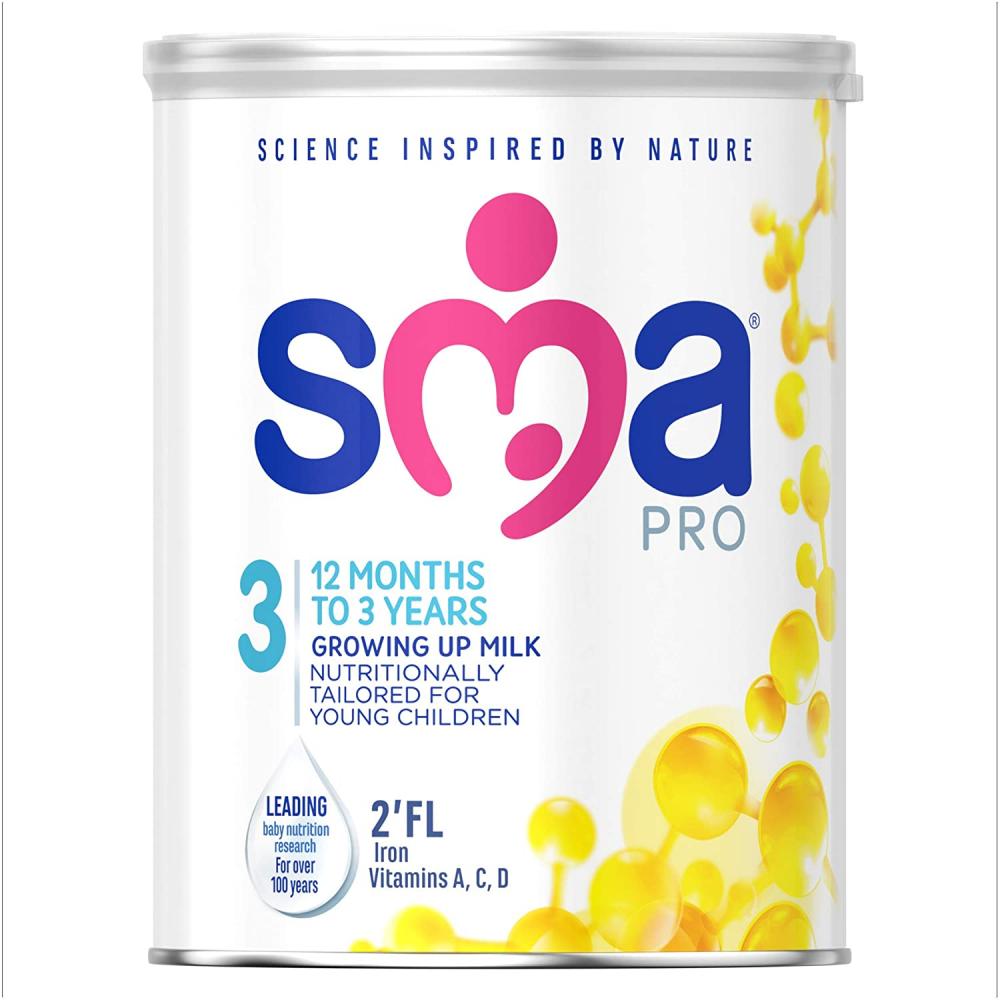 SMA Pro Growing Up Milk 1-3 years 800g Damaged
