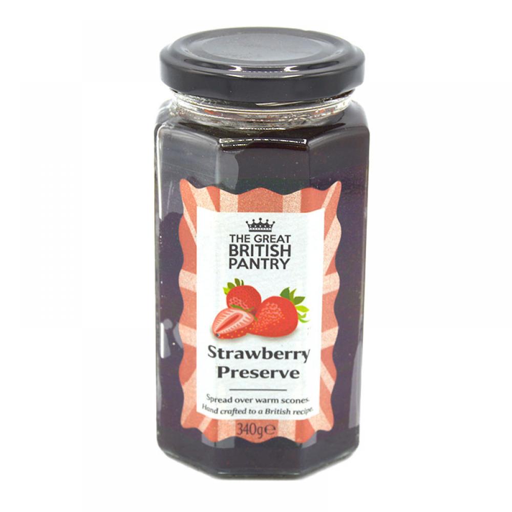 The Great British Pantry Strawberry Preserve 340g