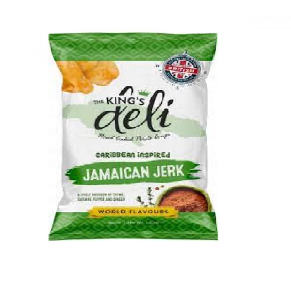 The Kings Deli Jamaican Jerk Crisps 40g