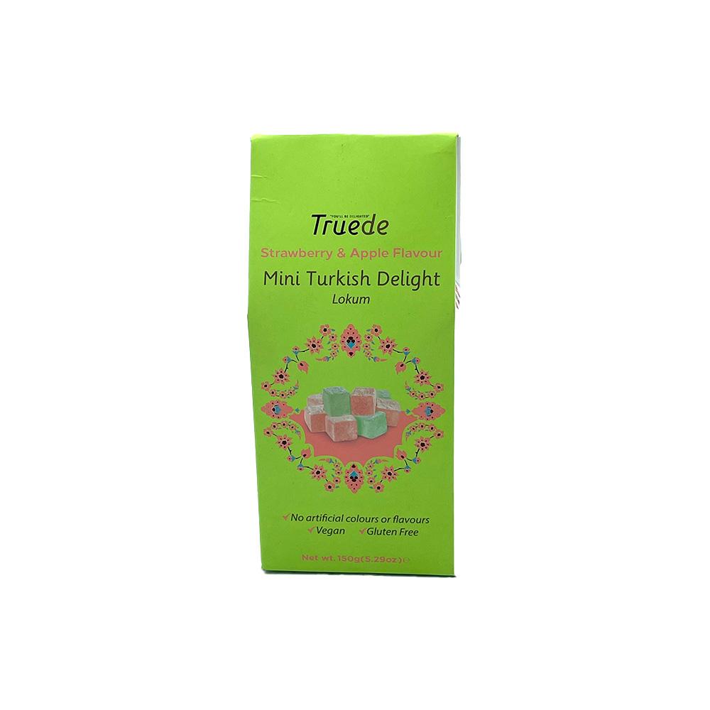 Truede Strawberry and Apple Flavour Mini Turkish Delight 150g