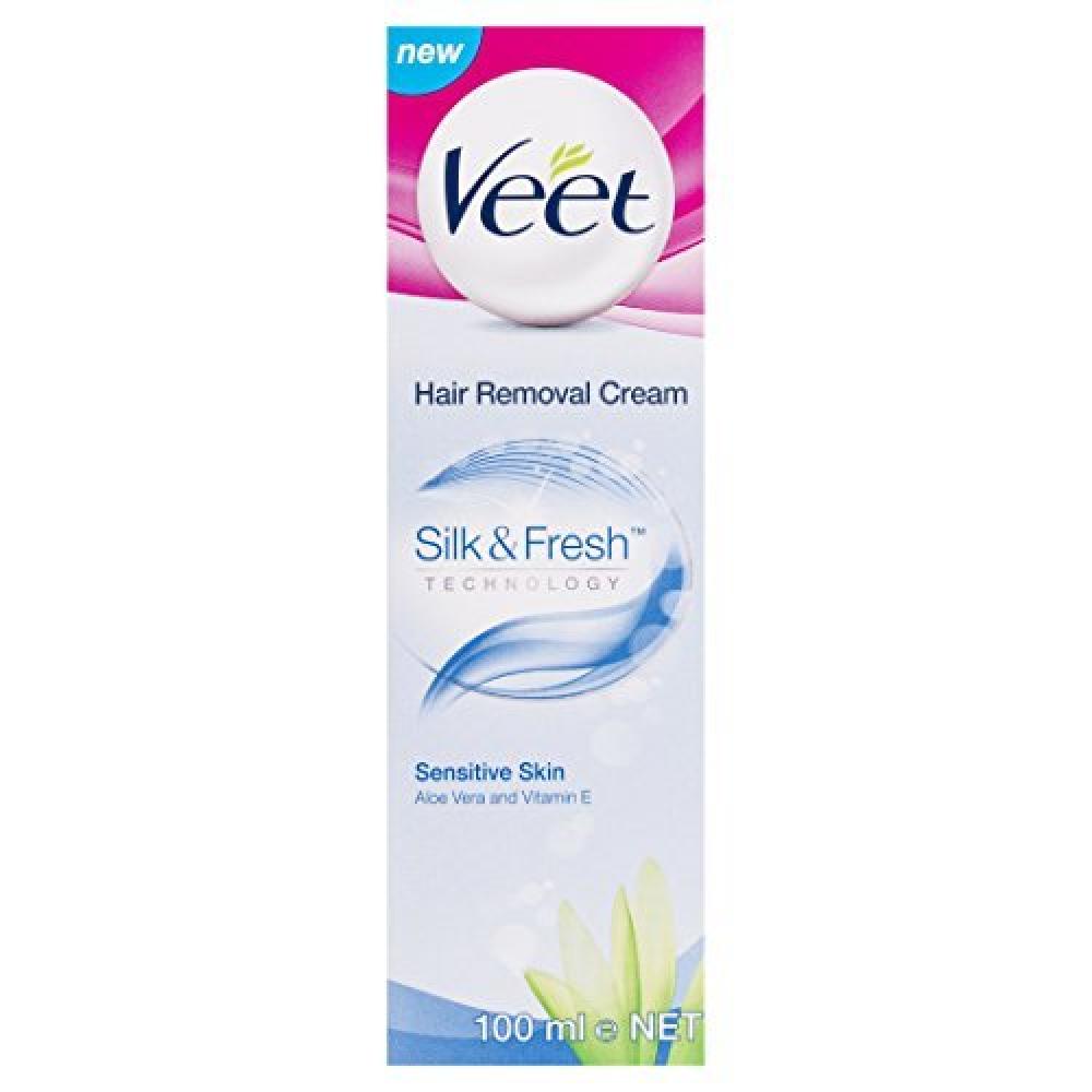 Veet Hair Removal Cream for Sensitive Skin 100ml Damaged Box