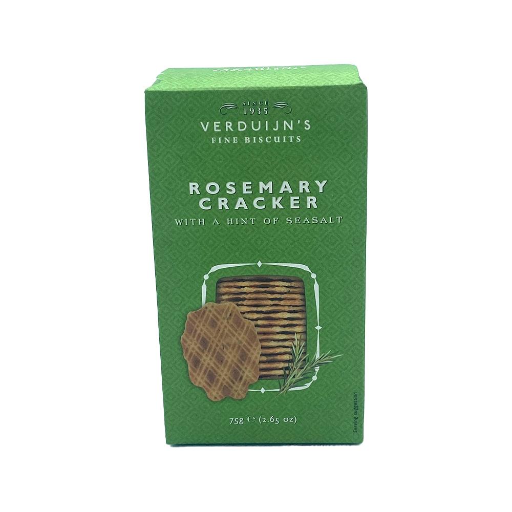 Verduijns Rosemary Cracker with a Hint of Sea Salt 75g
