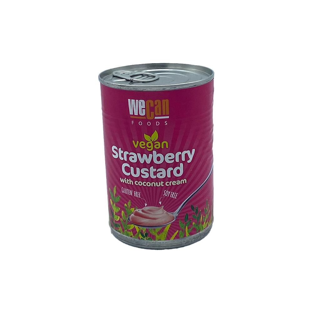 We Can Foods Vegan Strawberry Custard 400g