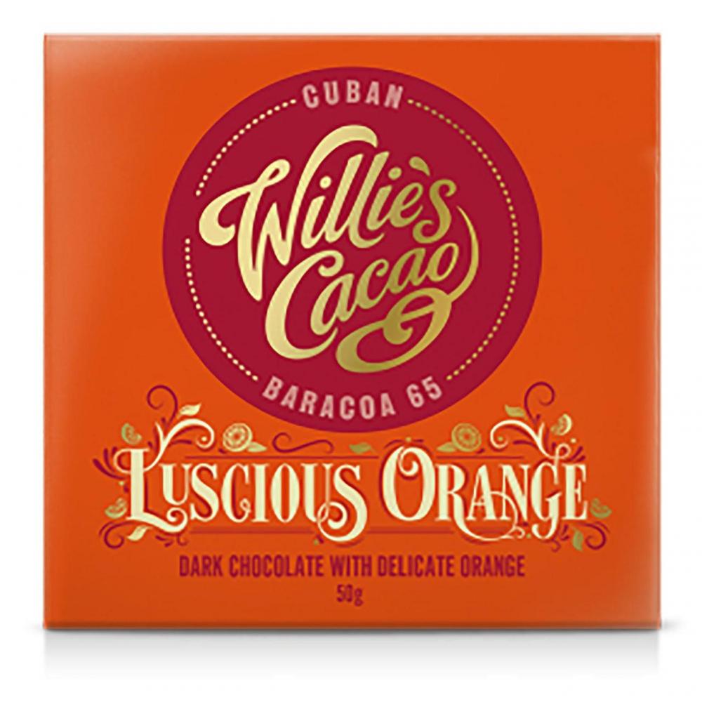 Willies Cacao Luscious Orange 50g