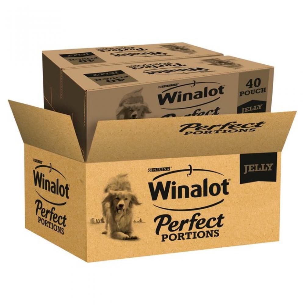 Winalot Perfect Portions Dog Food Mixed Jelly LUCKY DIP 100g