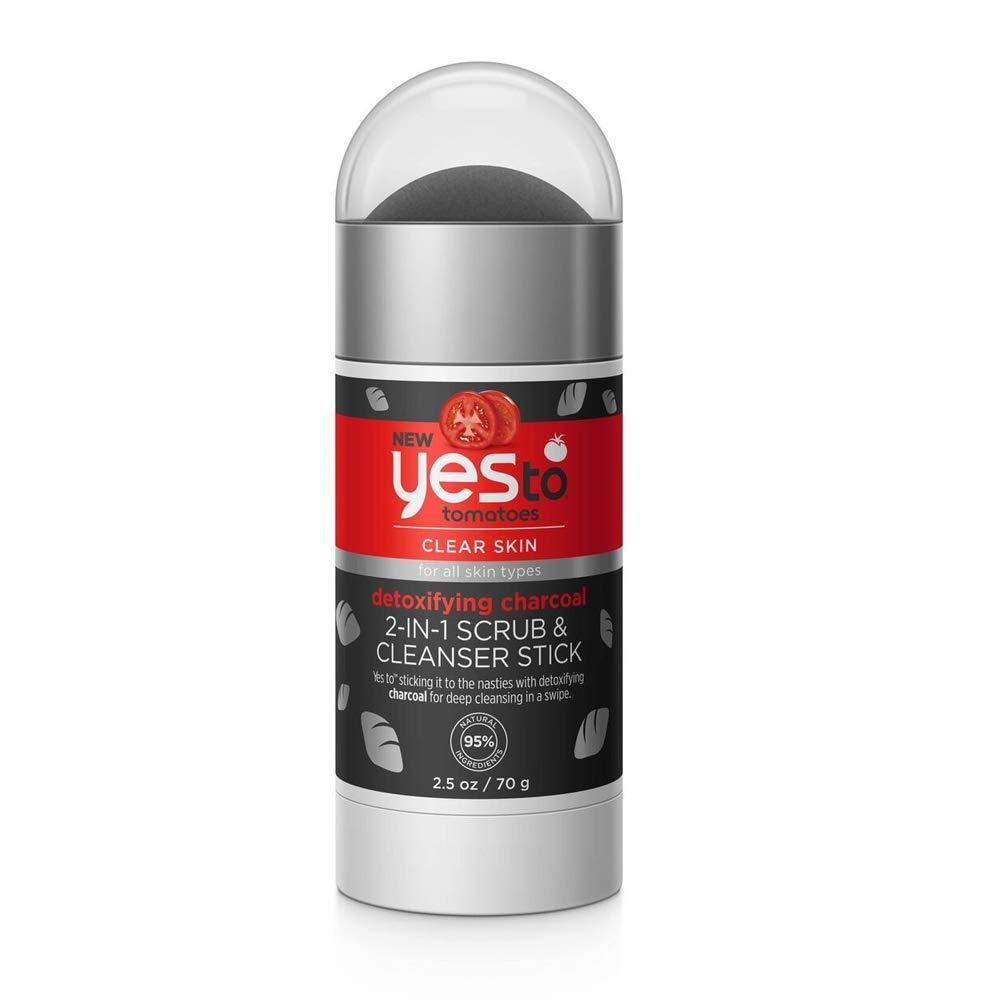 Yes To Tomatoes Detoxifying Charcoal 2-in-1 Scrub and Cleanser Stick 70 g