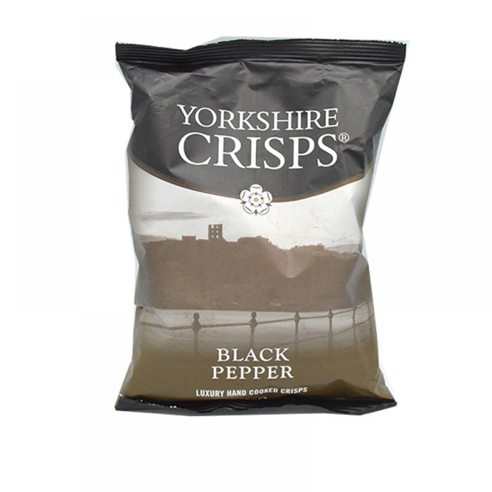 SALE  Yorkshire Crisps Black Pepper Flavour 40g