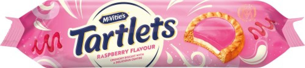 McVities Tartlets Raspberry Flavour 100g