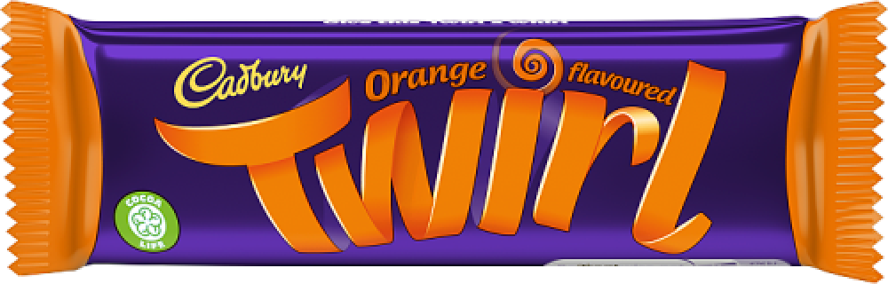 MAGPIE EXCLUSIVE  Cadbury Orange Twirl 43g