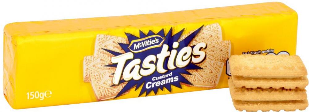 McVities Tasties Custard Creams 150g | Approved Food